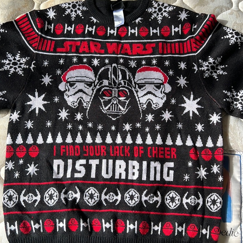 Star Wars Christmas sweater